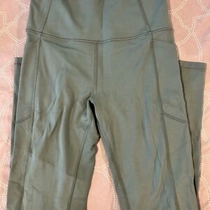 Victoria's Secret Green High-Waisted Leggings